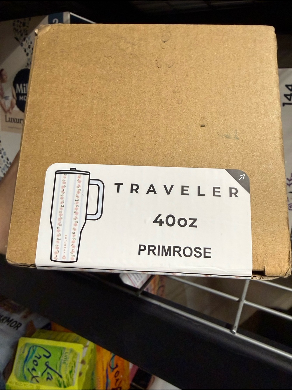 HydroJug Traveler 40oz Primrose - Picture 3 of 3